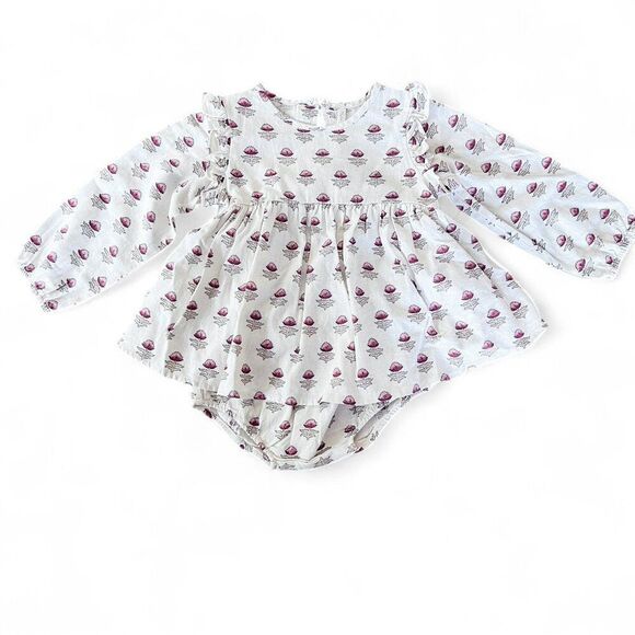 NWT! Rylee + Cru Dried Floral Long Sleeve Piper Set Size 2-3Y - Picture 3 of 9